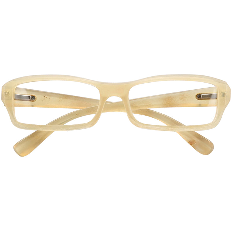 Buffalo Horn Rectangle Glasses NJ1130