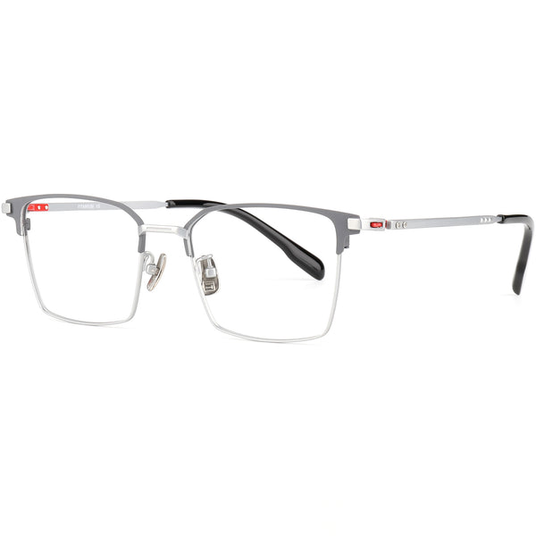 Square Glasses EF1181 - Wide Frames For Men With Larger Heads