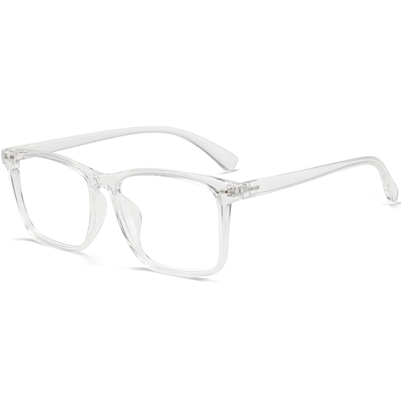 Square Glasses EF1039 - Wide Frames for Men with Larger Heads