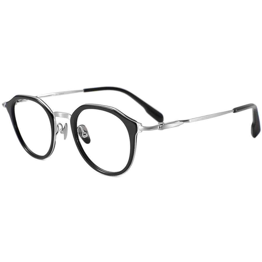 Round Glasses EF1099 - Wide Frames for Men with Larger Heads
