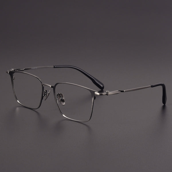 Square Glasses EF1095 - Wide Frames for Men with Larger Heads