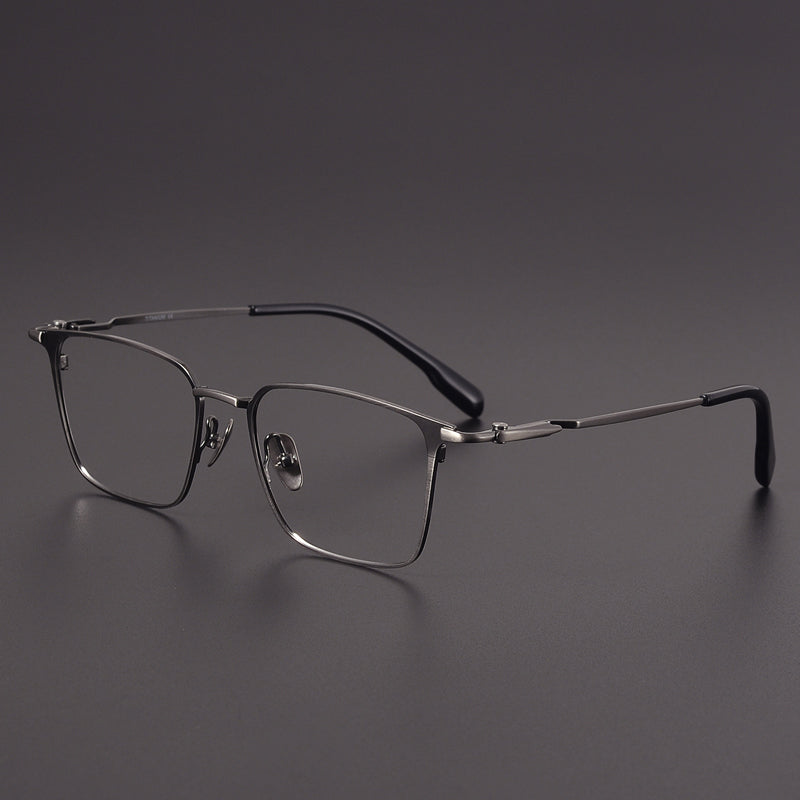 Square Glasses EF1095 - Wide Frames for Men with Larger Heads
