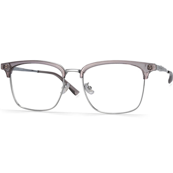 Browline Glasses EF1012 - Wide Frames for Men with Larger Heads
