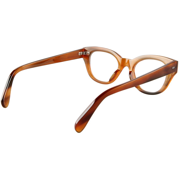 Buffalo Horn Cat-Eye Glasses NJ1215