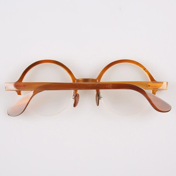 Buffalo Horn Round Glasses NJ1001