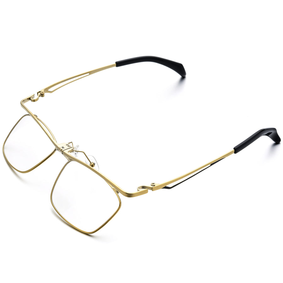 Rectangle Flip Up Glasses A1477