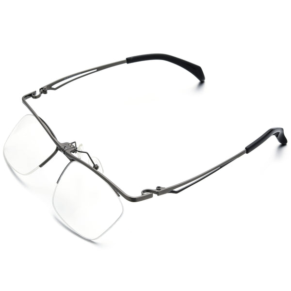 Rectangle Flip Up Glasses BR1055