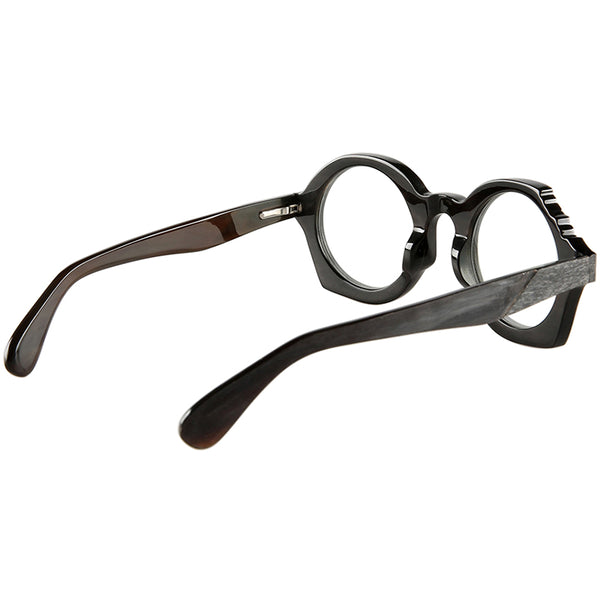 Buffalo Horn Round Glasses NJ1145