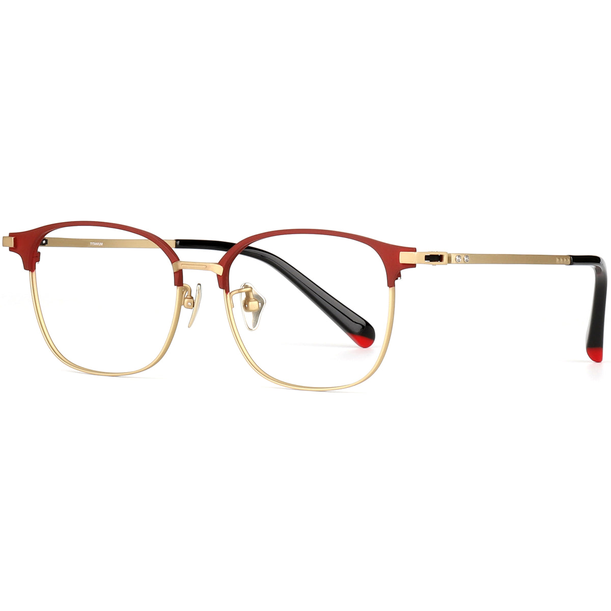Square Glasses EF1162 - Wide Frames For Men With Larger Heads