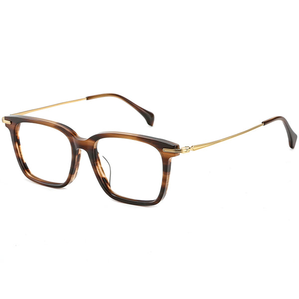 Square Glasses EF1029 - Wide Frames for Men with Larger Heads