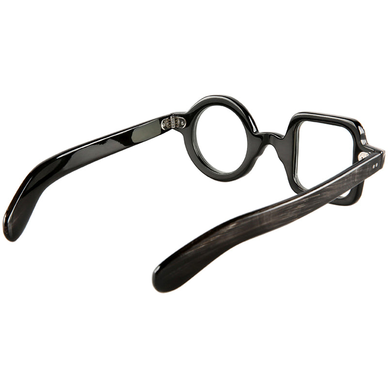 Buffalo Horn Geometric Glasses NJ1147