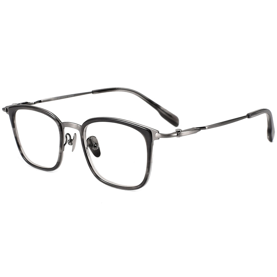 Square Glasses EF1097 - Wide Frames for Men with Larger Heads