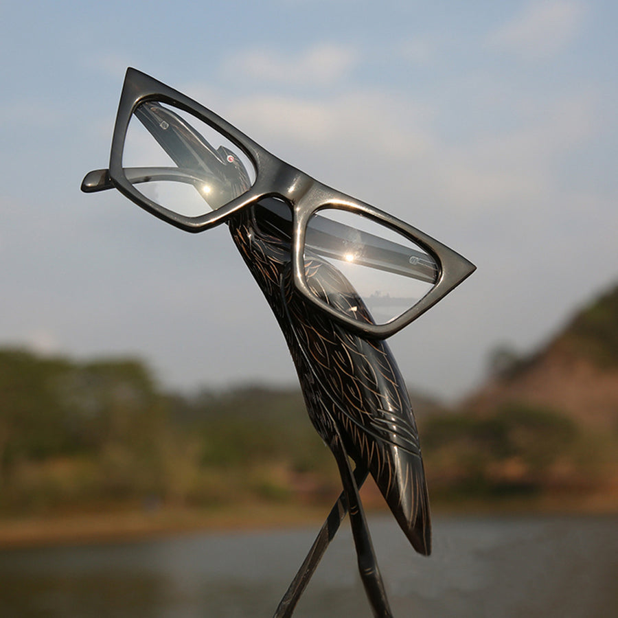 Buffalo Horn Cat-Eye Glasses NJ1170