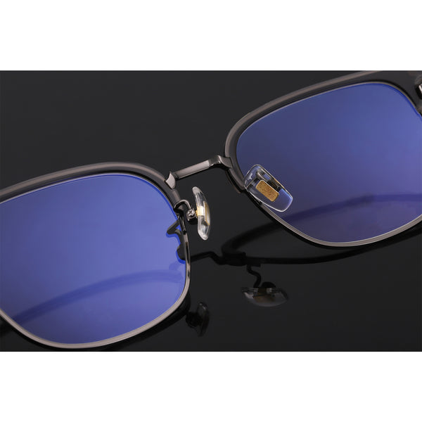 Browline Glasses EF1067 - Wide Frames For Men With Larger Heads