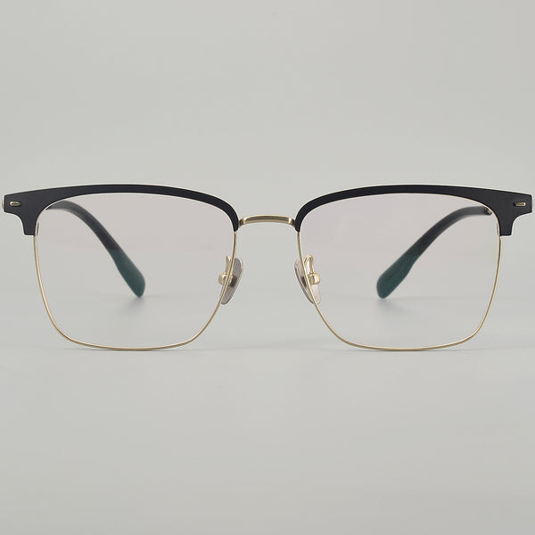 Browline Glasses EF1122 - Wide Frames for Men with Larger Heads