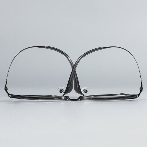 Browline Glasses EF1079 - Wide Frames For Men With Larger Heads