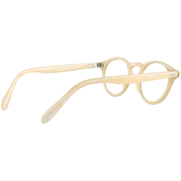 Buffalo Horn Round Glasses NJ1102