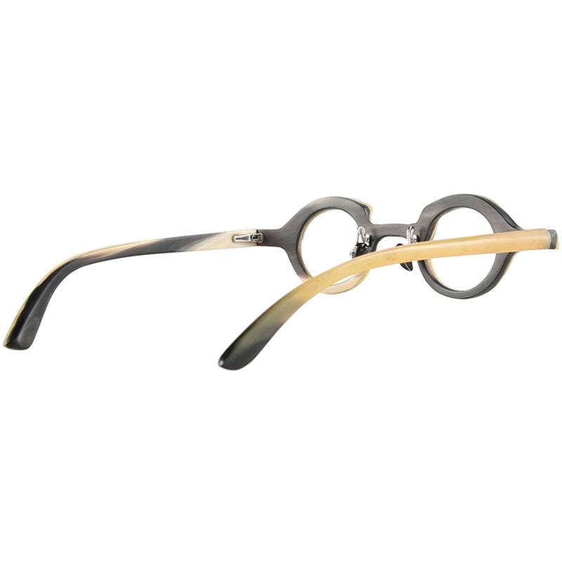 Buffalo Horn Round Glasses NJ1069
