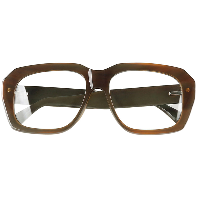 Buffalo Horn Square Glasses NJ1236