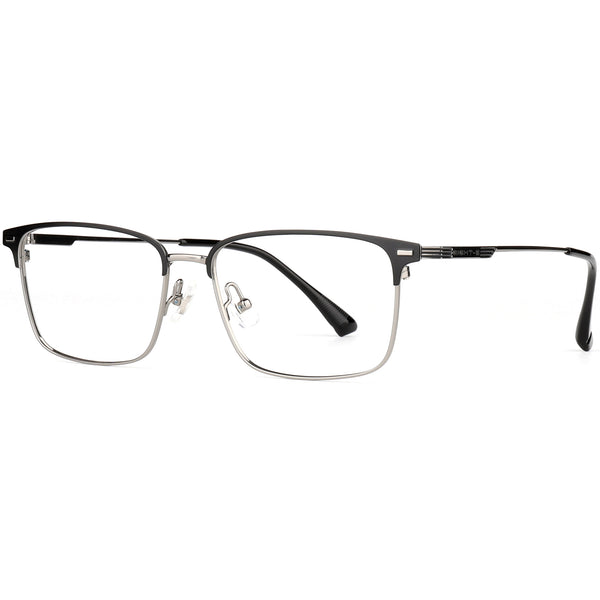 Rectangle Glasses EF1156 - Wide Frames for Men with Larger Heads