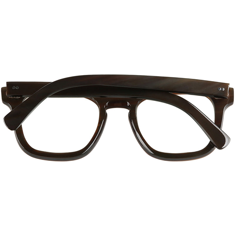Buffalo Horn Rectangle Glasses NJ1249