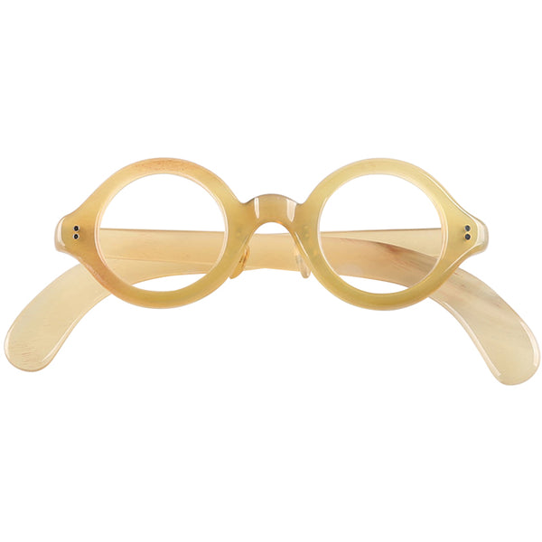 Buffalo Horn Round Glasses NJ1072