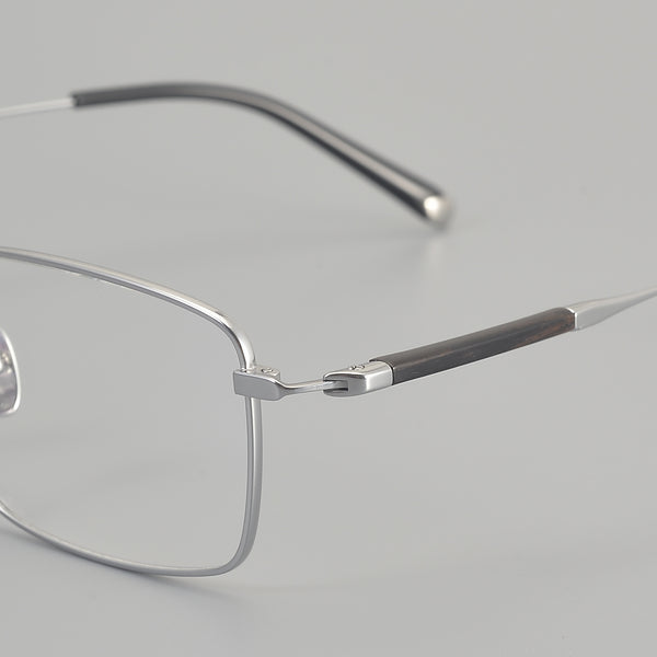 Rectangle Glasses EF1128 - Wide Frames for Men with Larger Heads