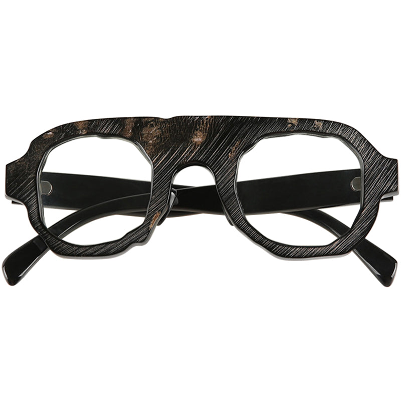 Buffalo Horn Square Glasses NJ1241