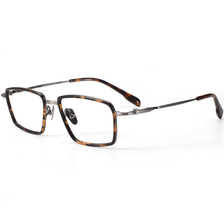 Rectangle Glasses EF1116 - Wide Frames for Men with Larger Heads