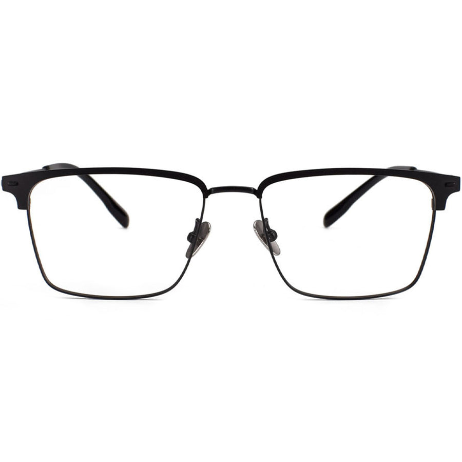 Browline Glasses EF1123 - Wide Frames for Men with Larger Heads