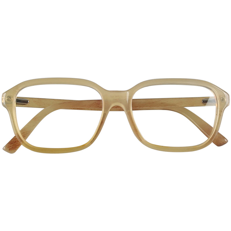 Buffalo Horn Square Glasses NJ1083