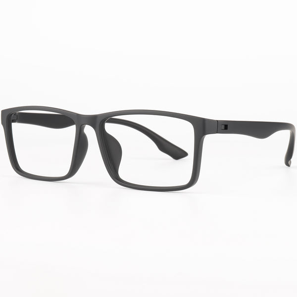 Rectangle Glasses EF1070 - Wide Frames For Men With Larger Heads