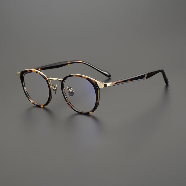 Round Glasses TG1046 - Wide Frames for Men with Larger Heads