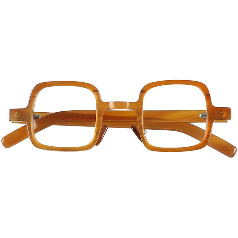 Buffalo Horn Square Glasses NJ1240