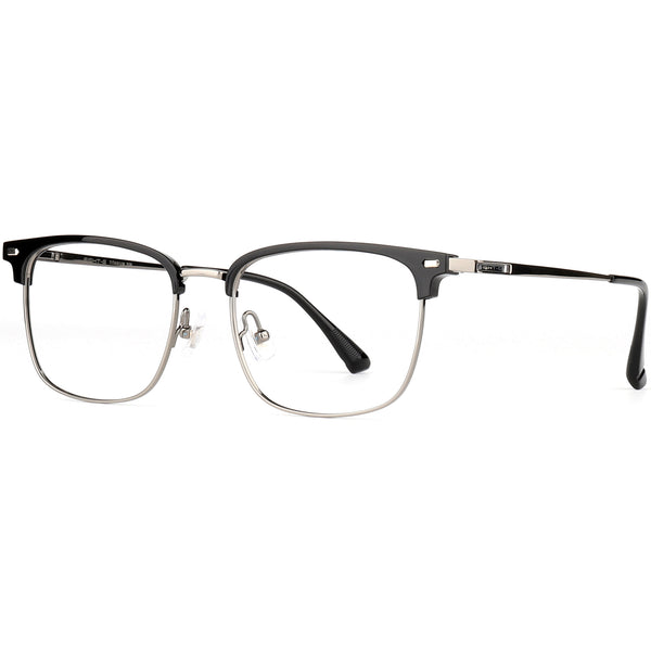 Browline Glasses EF1157 - Wide Frames for Men with Larger Heads