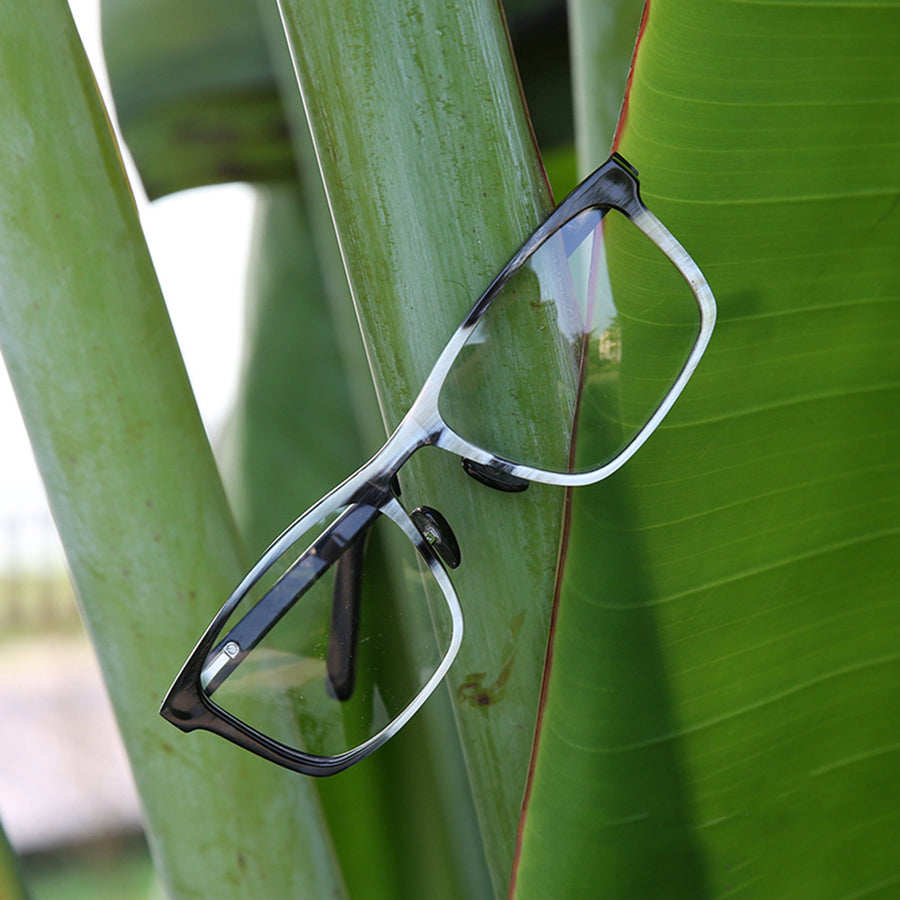 Buffalo Horn Square Glasses NJ1134