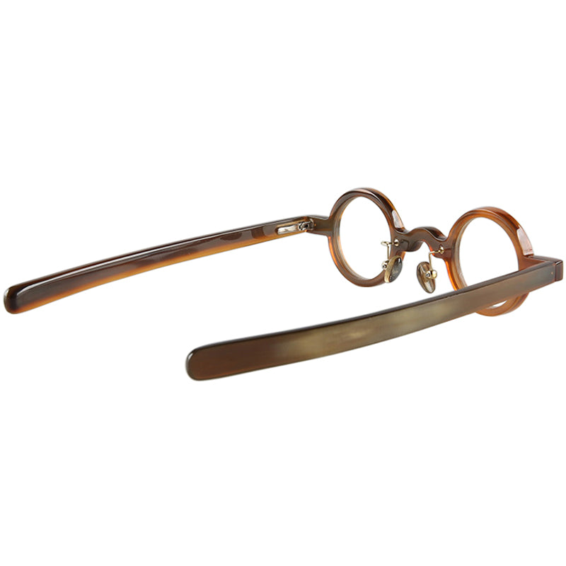 Buffalo Horn Round Glasses NJ1124