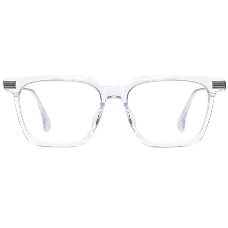 Square Glasses A3921 - Wide Frames for Men with Larger Heads