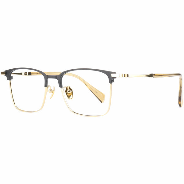 Browline Glasses EF1182 - Wide Frames For Men With Larger Heads