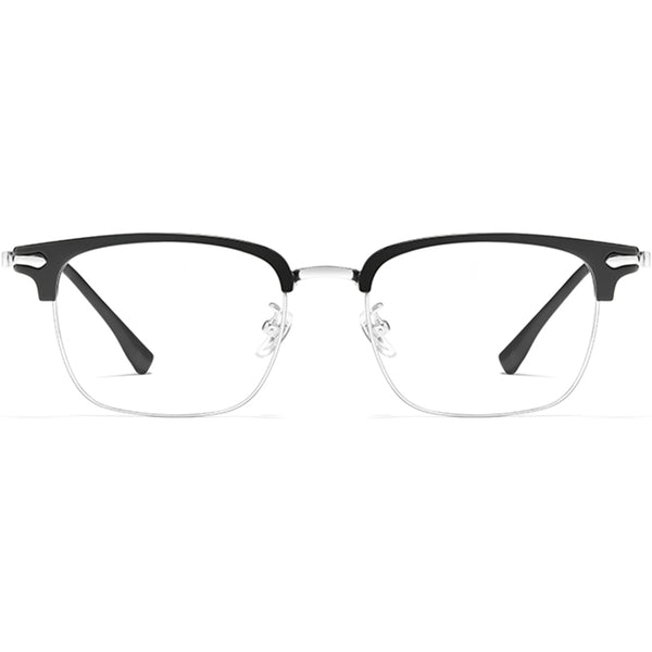 Browline Glasses EF1085 - Wide Frames For Men With Larger Heads