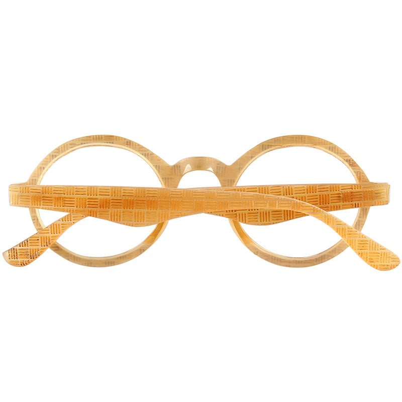 Buffalo Horn Round Glasses NJ1188