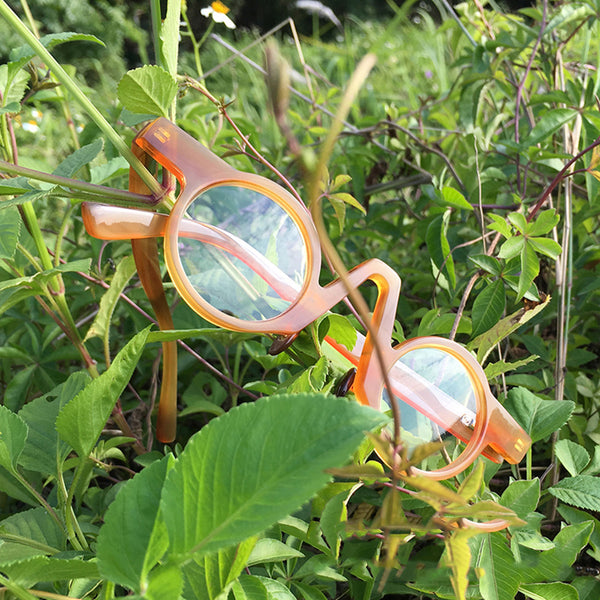 Buffalo Horn Round Glasses NJ1020