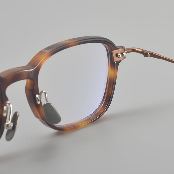 Square Glasses EF1125 - Wide Frames for Men with Larger Heads