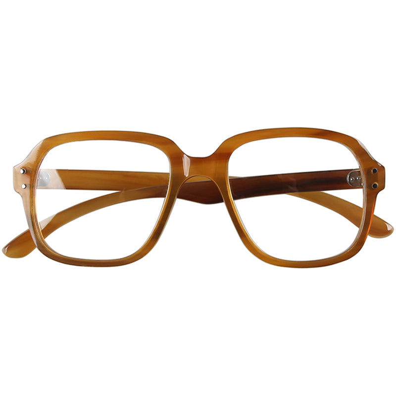Buffalo Horn Square Glasses NJ1253