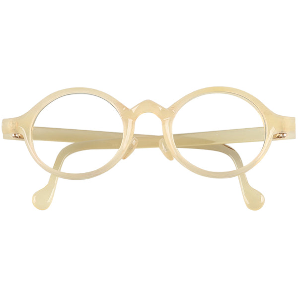 Buffalo Horn Round Glasses NJ1049