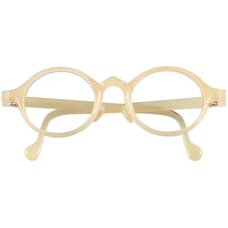 Buffalo Horn Round Glasses NJ1049