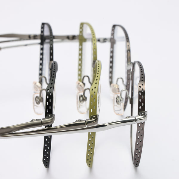 Square Glasses MW1417 - Wide Frames for Men with Larger Heads