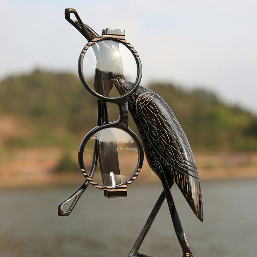 Buffalo Horn Round Glasses NJ1023