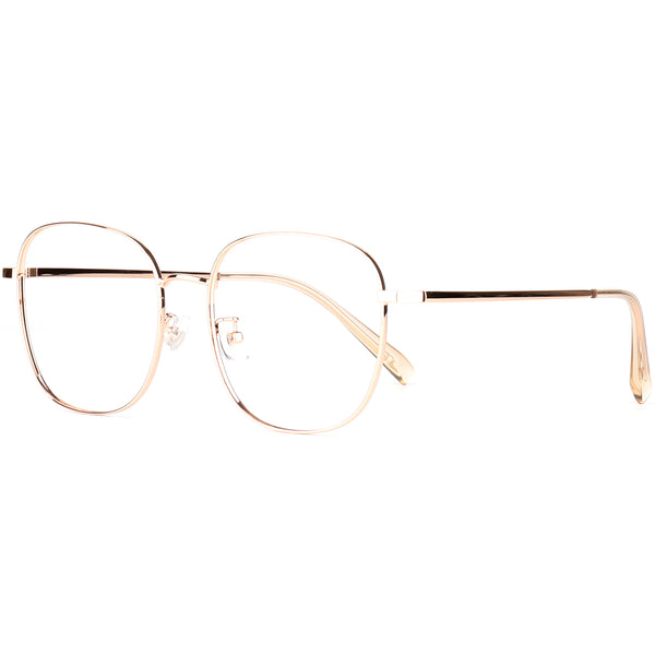 Square Glasses EF1149 - Wide Frames for Men with Larger Heads