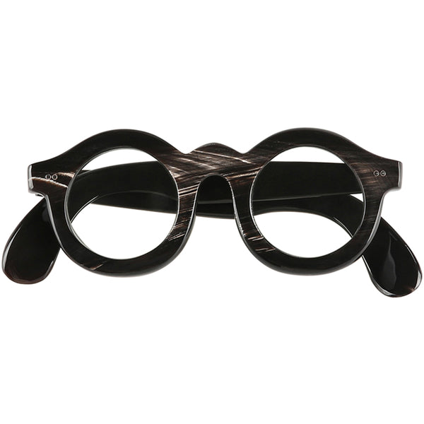 Buffalo Horn Round Glasses NJ1244